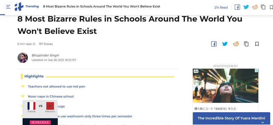 8 Most Bizarre Rules in Schools Around The World You Won't Believe Exist