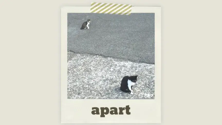 離れて座る（sit apart）の例文 ネコ英語